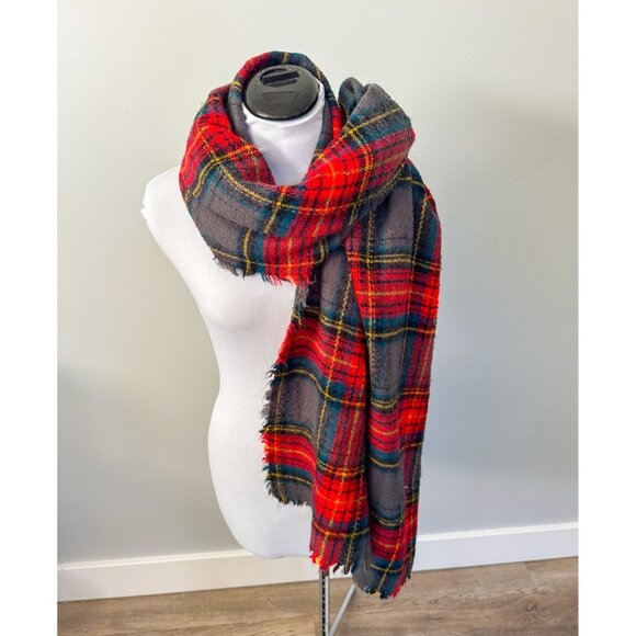 torrid Accessories - Torrid Red Plaid Tartan Scarf